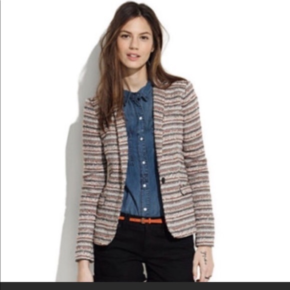 Coats | Madewell Tweed Blazer | Poshmark